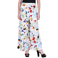 Pixie Women's/Girls Wide Leg Printed Crepe Palazzo/Trouser with Lining and Pocket (S, M, L, XL, XXL and XXXL)-thumb3