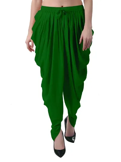 Stylish Rayon Solid Patiala Pant for Women