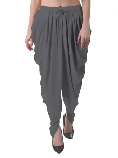 Stylish Rayon Solid Patiala Pant for Women