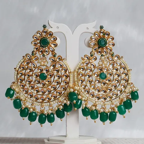 Kundan Earring Set For Woman And Girls