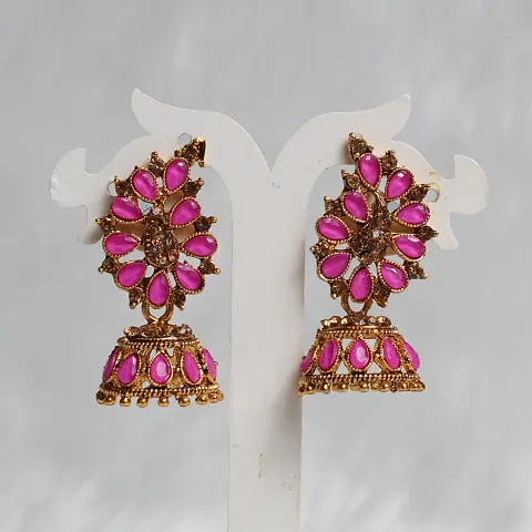 Glittering Jhumka for Girls And Woman