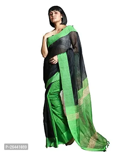 Stylish Cotton Saree with Blouse piece For Women