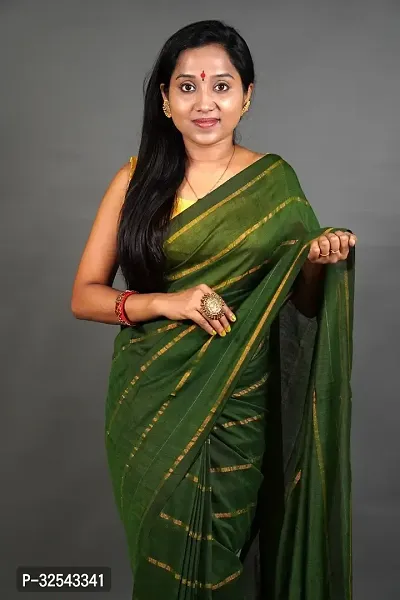 Stylish Cotton Saree with Blouse for Women