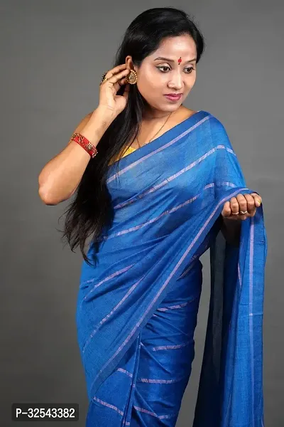 Stylish Cotton Saree with Blouse for Women