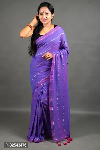 Stylish Cotton Saree with Blouse for Women