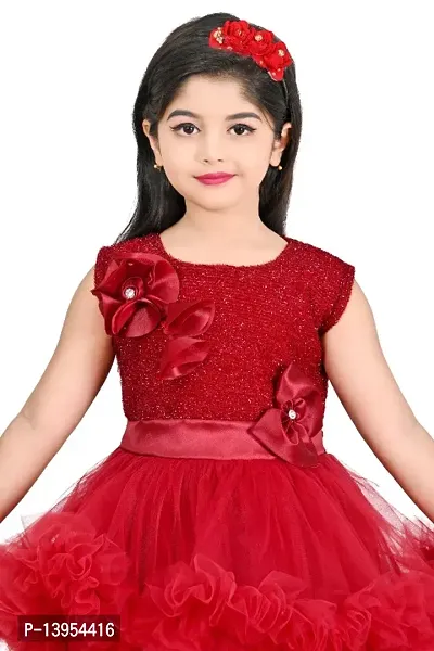 Agile Classy Girls Frock  Dress-thumb3