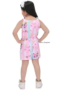 Attractive Cotton pocket Dungaree for Girls-thumb1