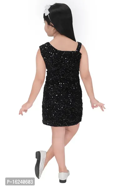 Black frock dress/party wear for girls-thumb2
