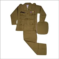 Cotton Police Dress For kids-thumb2