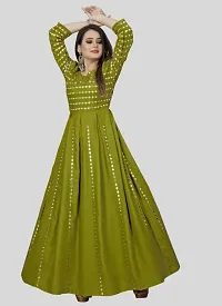 Beautiful Anarkali Rayon Maxi Dress-thumb2