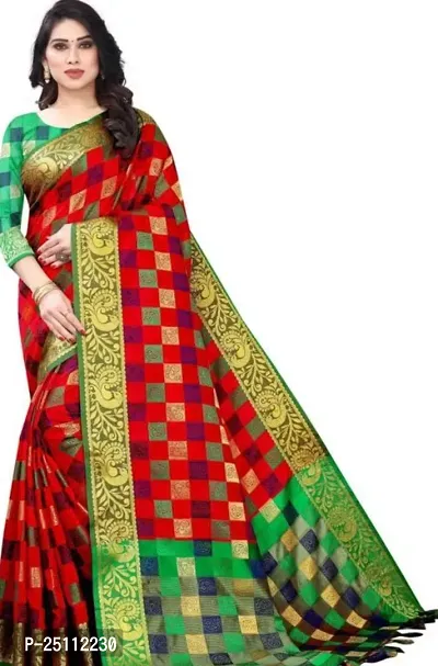 Stylish Fancy Designer Banarasi Silk Saree With Blouse Piece For Women