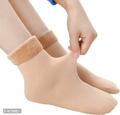 Women Solid Mid-Calf/Crew  (Pack of 2)-thumb4