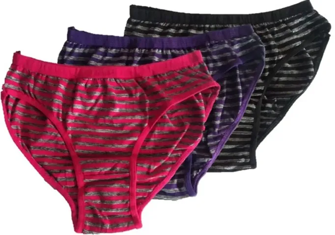 Stripe Hipster Panty For Women and Girls