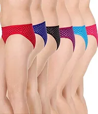 Women Hipster Multicolor Panty (Pack of 3)-thumb1