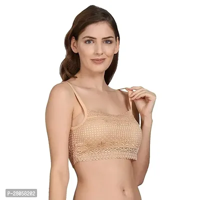 Classic Net Solid Bras for Women, Pack of 3-thumb4