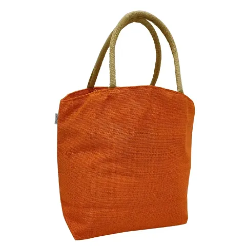 Eco-friendly Jute Carry Bags With Zipper