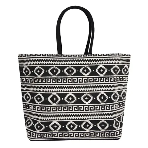 BEAUTIFUL TOTE BAG WITH ZIPPER