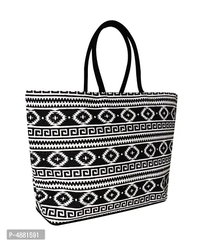 BEAUTIFUL TOTE BAG WITH ZIPPER-thumb4