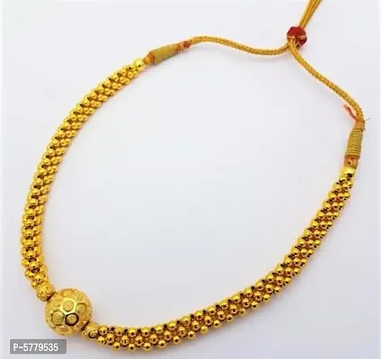 Gold Plated Thushi necklace-thumb0