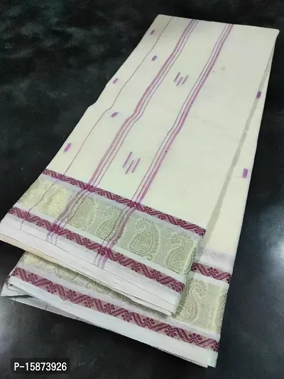 Santipuri Taant Saree (HAND WOVEN)-thumb0