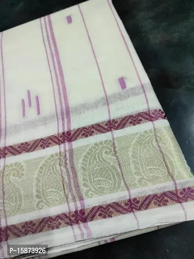 Santipuri Taant Saree (HAND WOVEN)-thumb3