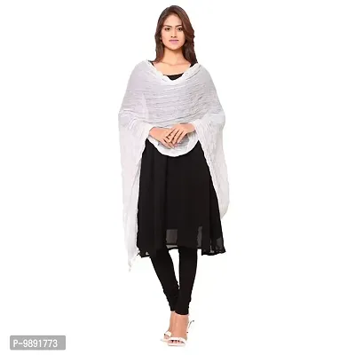 Classic Cotton Blend Solid Dupattas for Women-thumb0