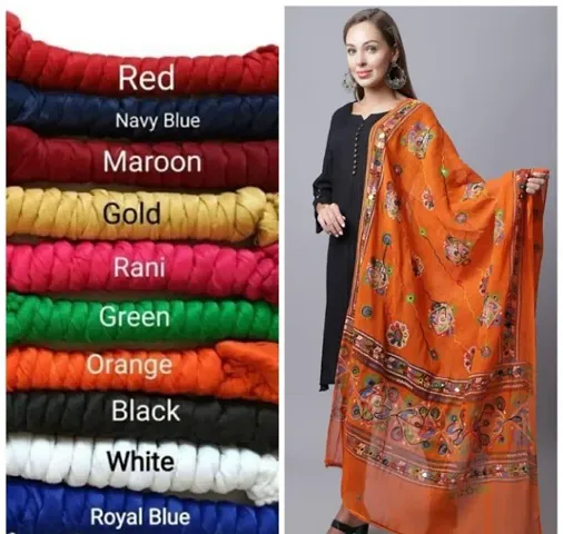 Trendy Cotton Dupattas Pack of 11