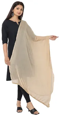 Classic Cotton Blend Solid Dupattas For Women  Pack Of 5-thumb1