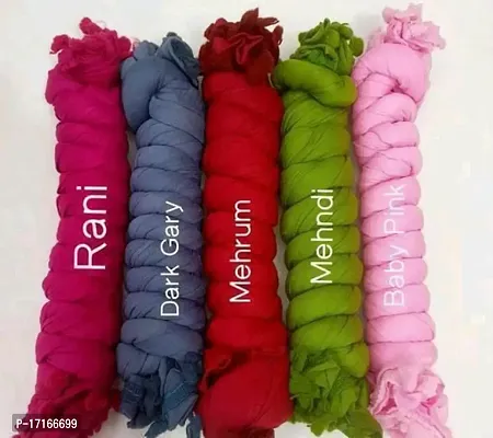 womens latest cotton dupatta combo ( pack of 5 )
