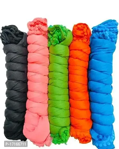 trendy  cotton dupatta for womens ( pack of 5  )-thumb0