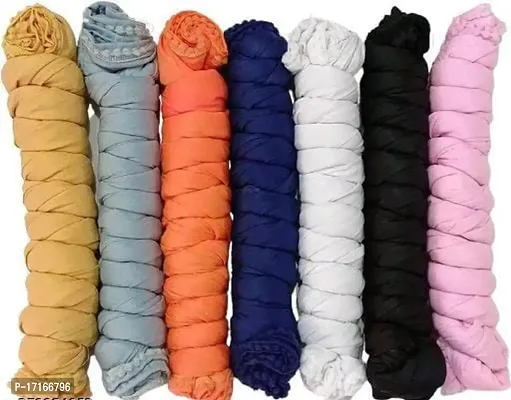 cotton dupatta for womens ( pack of 7)-thumb0