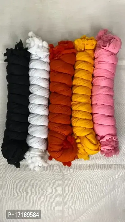 ( pack of 5 ) womens cotton dupatta combo