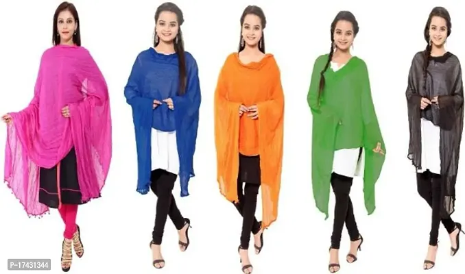 Pack of 5 dupattas For Women