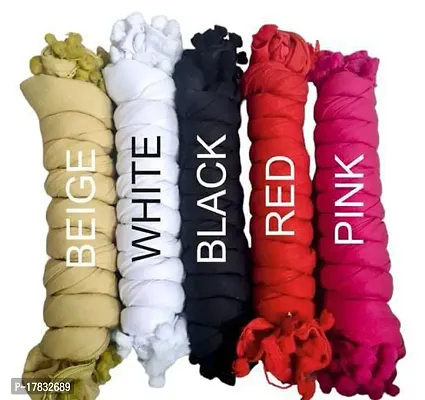 ( pack of 5 ) cotton dupatta