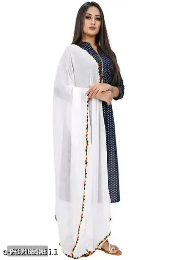 cotton dupatta for womens   ( pack of 5 )-thumb2