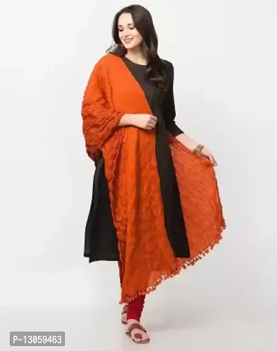 Classic  Cotton Blend Dupatta for Women pack of 6-thumb3