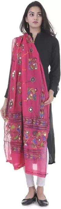 womens cotton pulkhari  dupatta pack of  1-thumb1