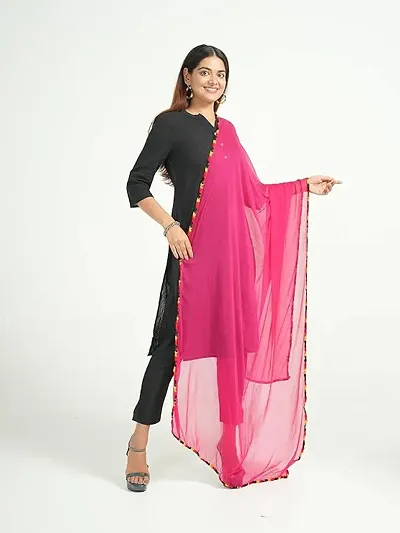 Trendy Women's Chiffon Dupatta