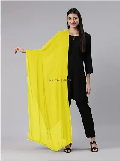 Classic Cotton Solid Dupattas For Women