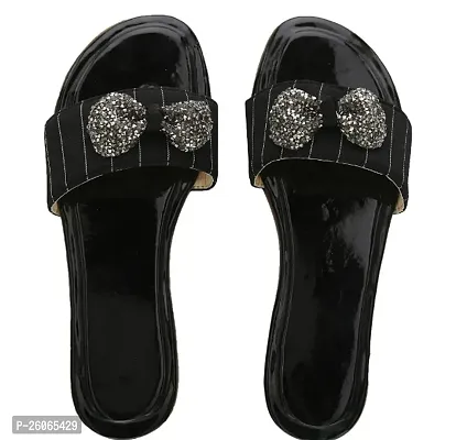 Women Stylish Black Fashion Flats