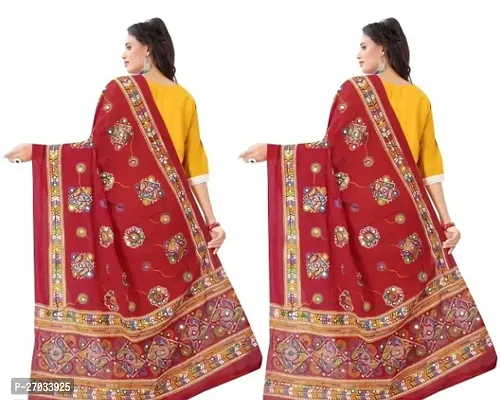 Classic Cotton Printed Dupatta for Women, Pack of 2-thumb0