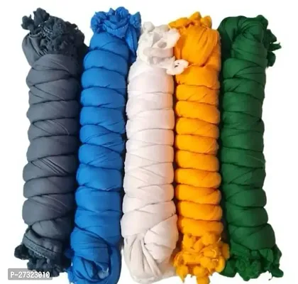 cotton dupatta for womens pack of 5-thumb0