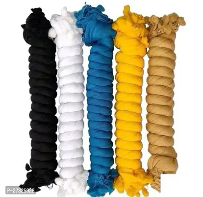 cotton dupatta for womens pack of 5-thumb0