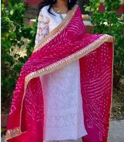 Trendy Beautiful Womens Art Silk Dupatta