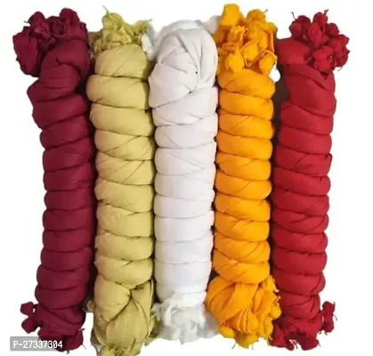 cotton dupatta for womens pack of 5-thumb0