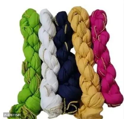 cotton dupatta for womens Pack Of 5-thumb0