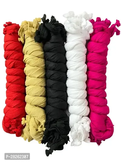 COTTON DUPATTA FOR WOMENS PACK OF 5-thumb0