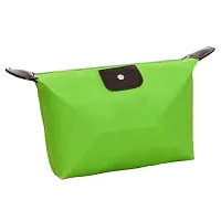 SDEPL Make Up Bag Pencil Case Cosmetic Travel Toiletry Waterproof Pouch Green-thumb2