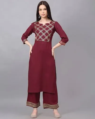 Stylish Banglori Silk Kurta Bottom Set For Women