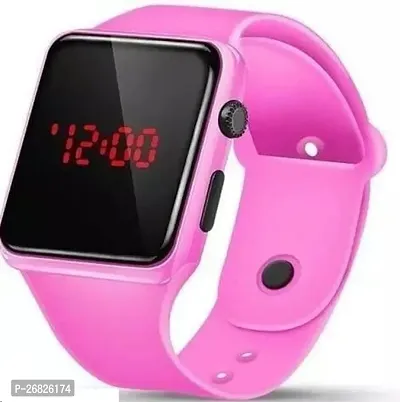 Classic Rubber Digital LED Watches For Kids-thumb0